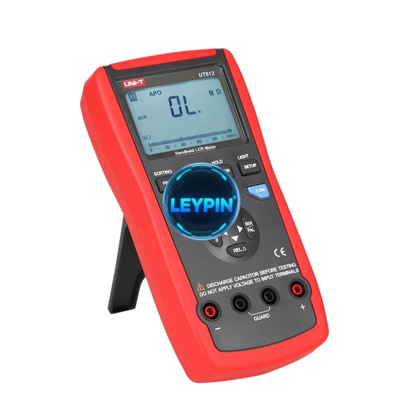UT612 LCR Digital Bridge Meter Inductance Resistance Capacitance Tester Digital Multimeter      lexso