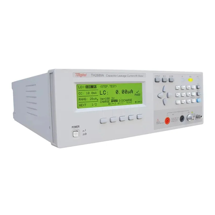 Tonghui TH2689A Capacitor Leakage Current IR Meter Insulation Resistance Test Function LS  ytdi