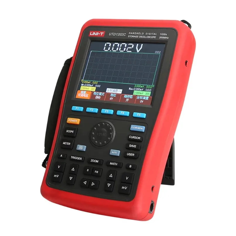 Uni-T Utd1202C Handheld Digital Storage Oscilloscope Automatic Waveform Channel Professional and Accurate Digital Multimeter lexso