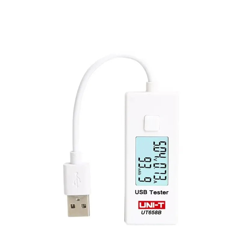 UNI-T UT658 USB Stable Professional High Precision Voltage Current Output Battery Capacity Tester Data Storage Digital Display lexso