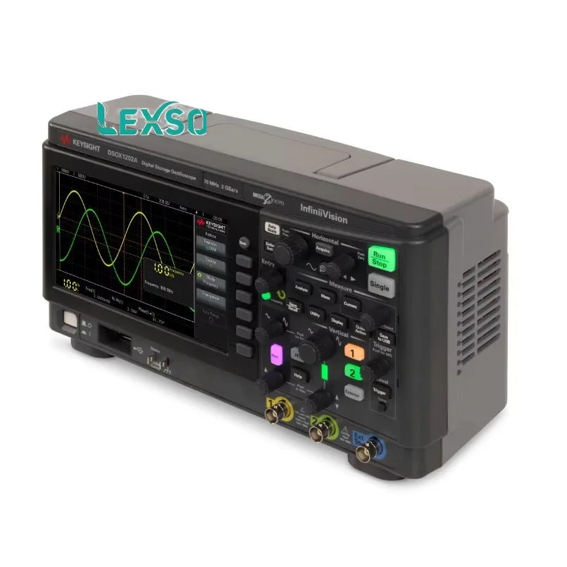 Keysight Technologies DSOX1202A InfiniiVision 1000 X Series 200MHz Bench Oscilloscope 2 Analogue Channels Measuring  lexso