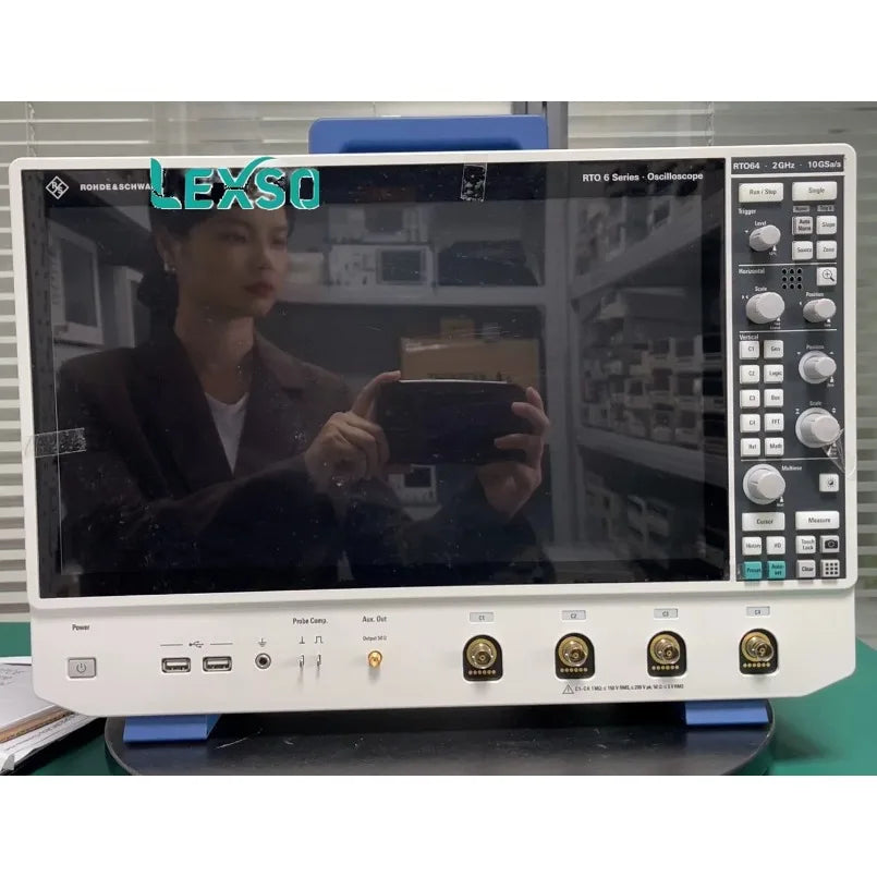 Rohde Schwarz RTO64 High-Speed Oscilloscope 1 Million Waveforms Per Second     lexso