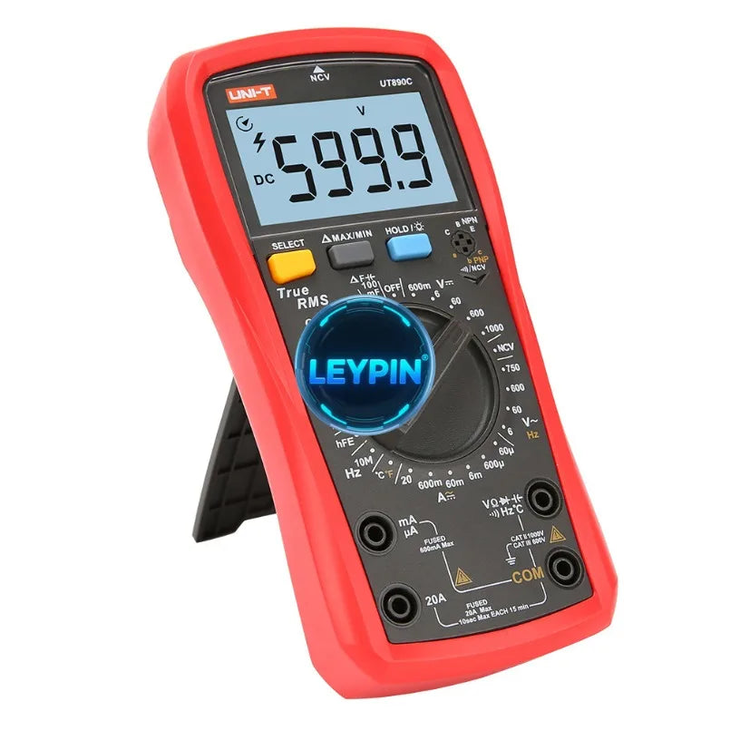 UNI-T UT890C 20A 750V Electric Multimeter True RMS Digital Multimeter with Temperature Capacitance Frequency     lexso