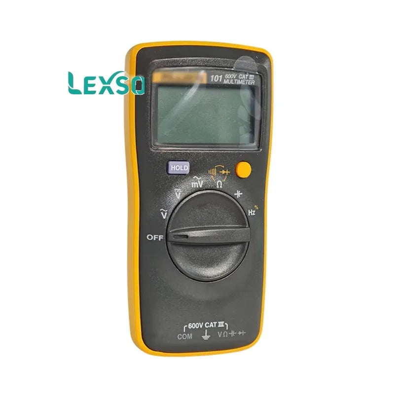 101 Digital Multimeter 6000 Count Professional Digital Multi Meter Voltmeter Auto Range Electrical Tester Polymeter  lexso