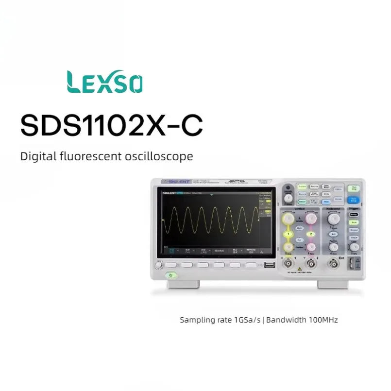 Siglent 200m Bit/s Digital Oscilloscope SDS1202/1104/1204/1102X/C  lexso