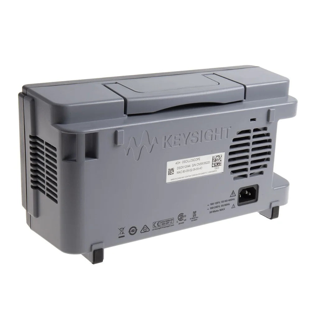osciloscopio Keysight Technologies DSOX1204A InfiniiVision 1000 X Series 70MHz Bench Oscilloscope with 4 Analogue Channels 1-Year Warranty   ytdi
