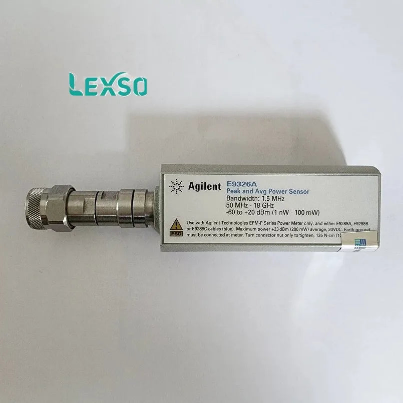 Keysight E9326A Peak and Average Power Sensor, 50 MHz-18 GHz, 1.5MHz Bandwidth   lexso