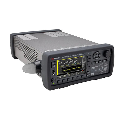 Keysight B2985B Electrometer/High Resistance Meter, 0.01fA, 0.01 fA minimum measurement resolution, 20,000 readings/s