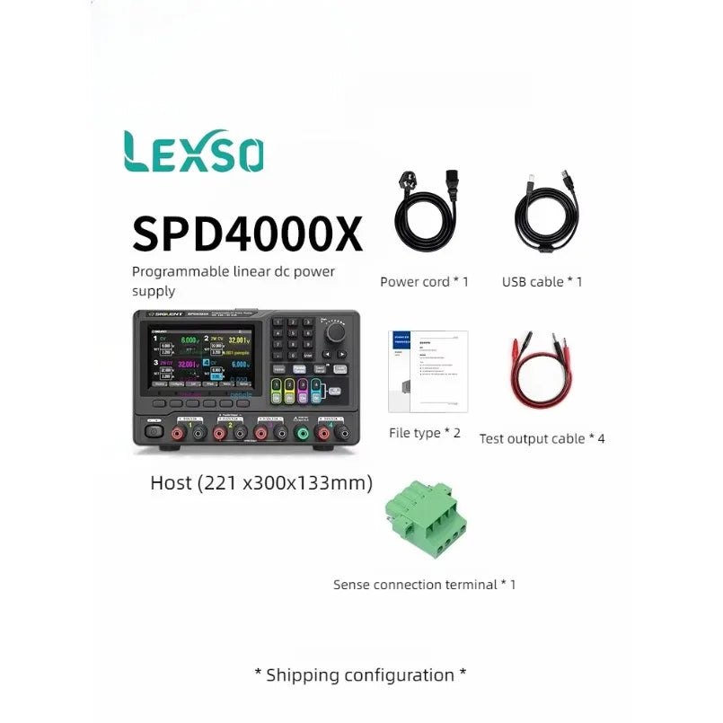 Siglent Programmable Linear DC Power Supply SPD4323/4121/4306X  lexso