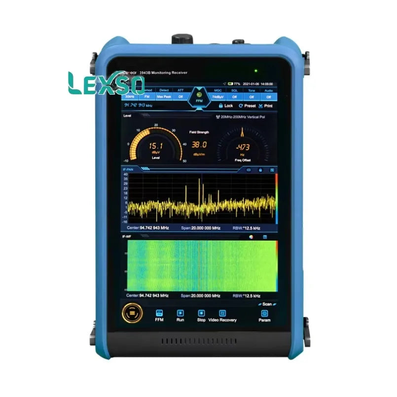 Ceyear 3943B Handheld Monitoring Receiver 9kHz-8GHz Frequency Range 20MHz Analysis Bandwidth Measuring Instruments  lexso