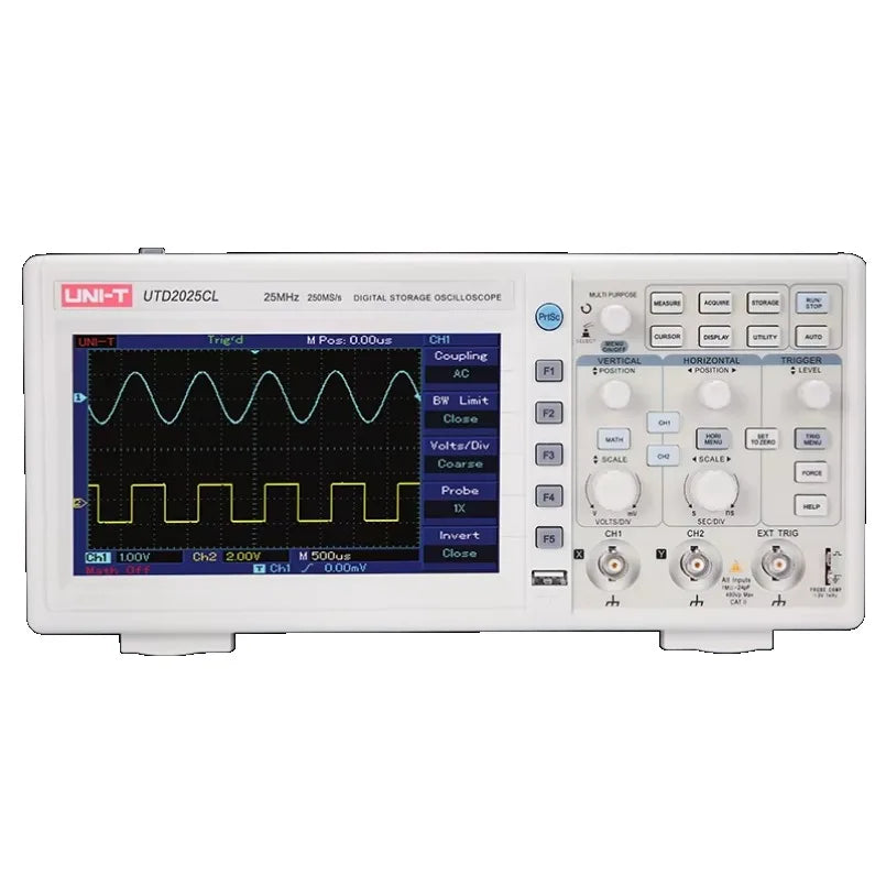 UNI-T UTD2025CL Digital Storage Oscilloscope Oscilloscope Logic Analyzer Usb Shenzhen Oscilloscope lexso