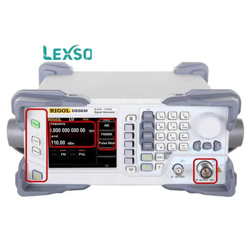 RIGOL DSG815 High-Precision RF Signal Generator (9 kHz - 1.5 GHz) for Wireless Communication and Electronic Testing lexso