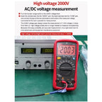 UNI-T UT892 Digital Multimeter 2000V High Voltage Detector AC DC Voltmeter Capacitance Resistance NCV LIVE Diode VFC Tester lexso