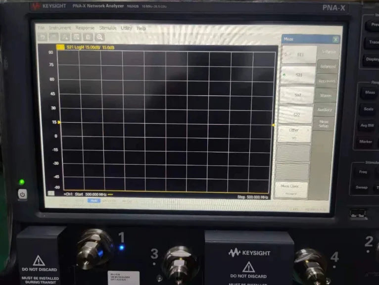 KEYSIGHT PNA Vector Network Analyzer N5245B with 4 Ports 10MHz-26.5GHz