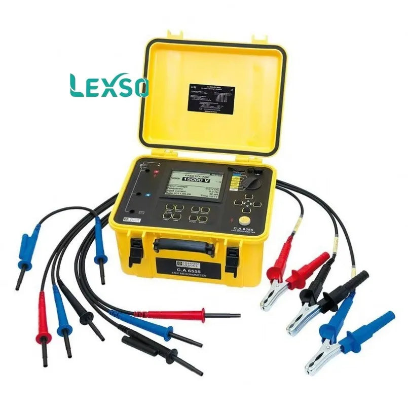 Chauvin Arnoux CA6555 Insulation Resistance Tester   lexso