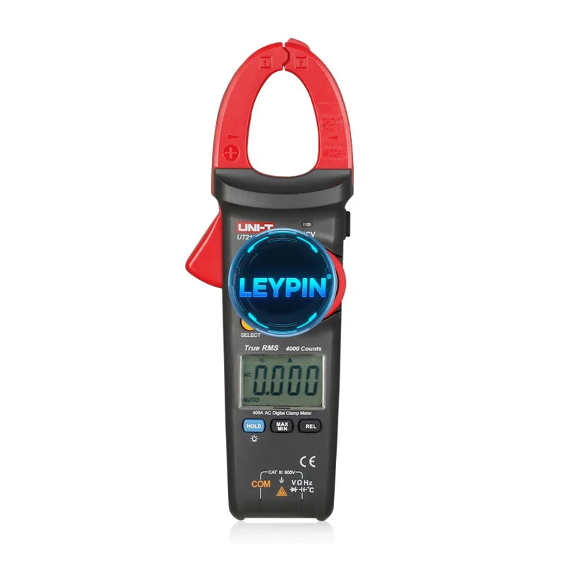 UNI-T UT213B Digital Clamp Meter Voltage Resistance Capacitance Multimeter Temperature Auto Range 400A 600V True RMS 4000  ytdi