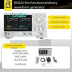 Rigol DG822/821 Pro Multi-function Signal Generator 25MHZ Signal Source 625MSA/s With 7-inch Color Touchscreen Display  lexso