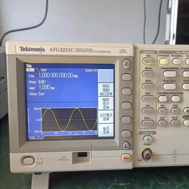 Used Tektronix AFG3251C Arbitrary Function Generator Single Channel 240M Signal Source