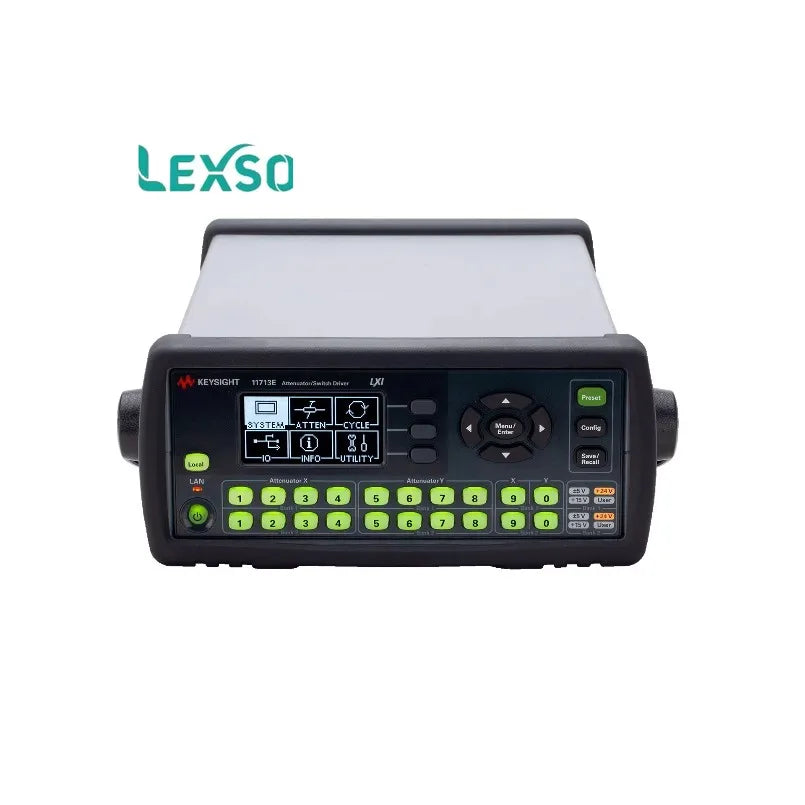 Keysight 11713E Attenuator / Switch Driver,5 V, 15 V, and 24 V Tri-voltage Supply,3.4 a Maximum Continuous Current.    lexso