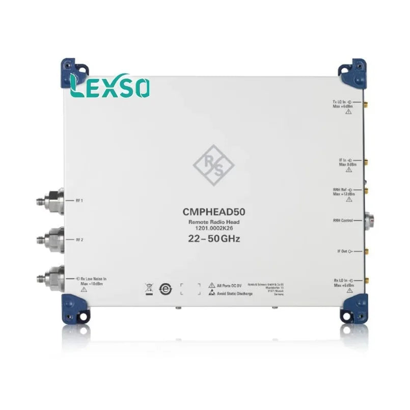 ROHDE&SCHWARZ Germany CMPHEAD50 Remote Radio Head 50 GHz 1 Month Warranty Customized Support lexso