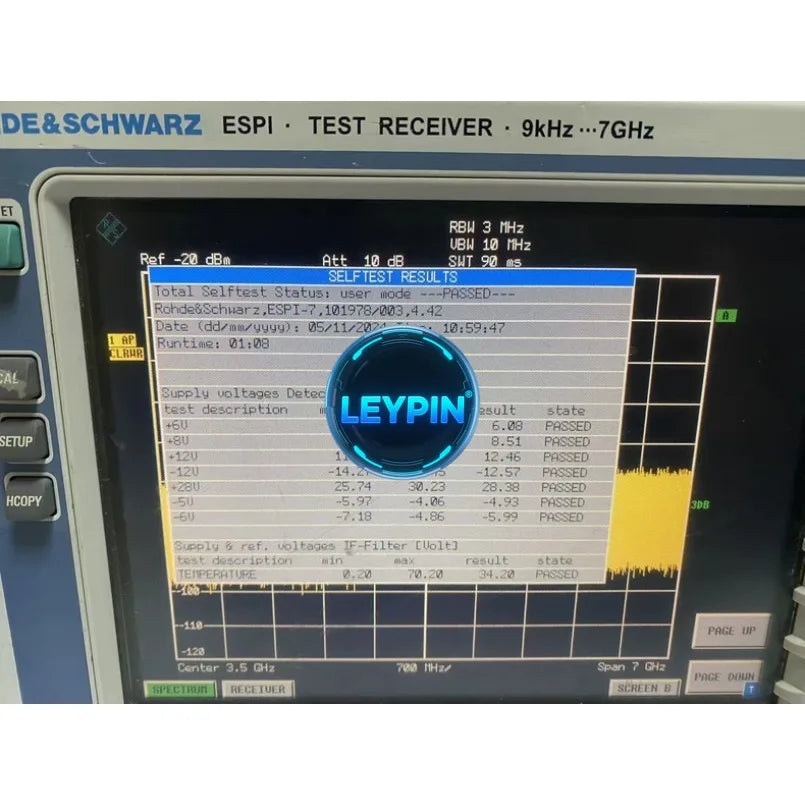 R&S Rohde & Schwar ESPI7 EMI Test Receiver Spectrum Analyzer 9kHz-7GHz    lexso