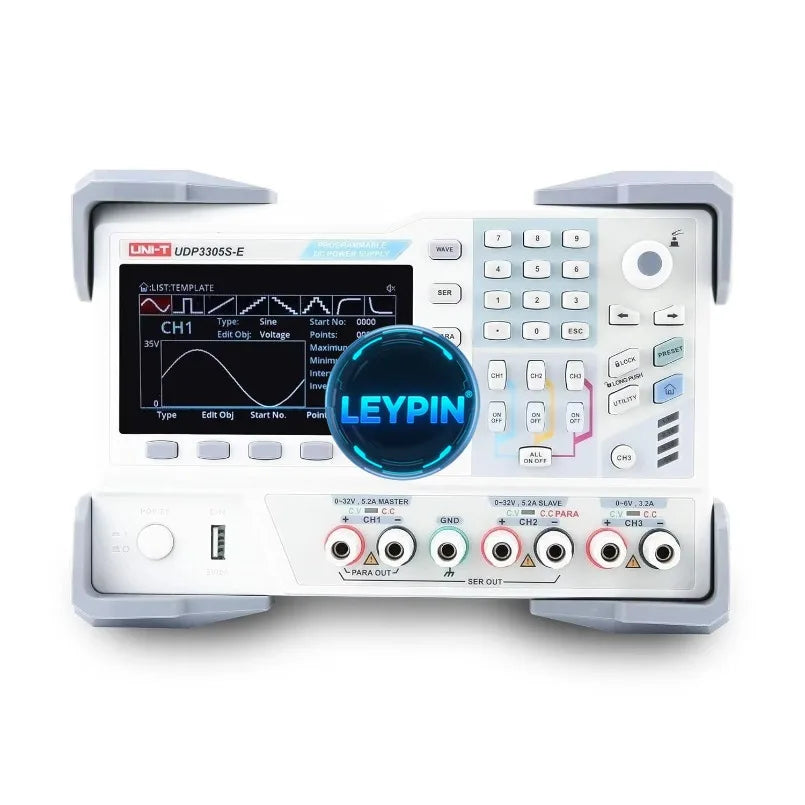 UNI-T UDP3305S-E Programmable Linear DC Laboratory Power Supply 4 Channels 328W Capacity 10mV 1mA for Test Instruments  lexso