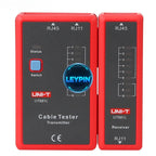 UNI-T UT681L LAN Auto LED Tester Network Cable Telephone Line Dual-use Tester BNC Repair Tool Cable Tester     lexso