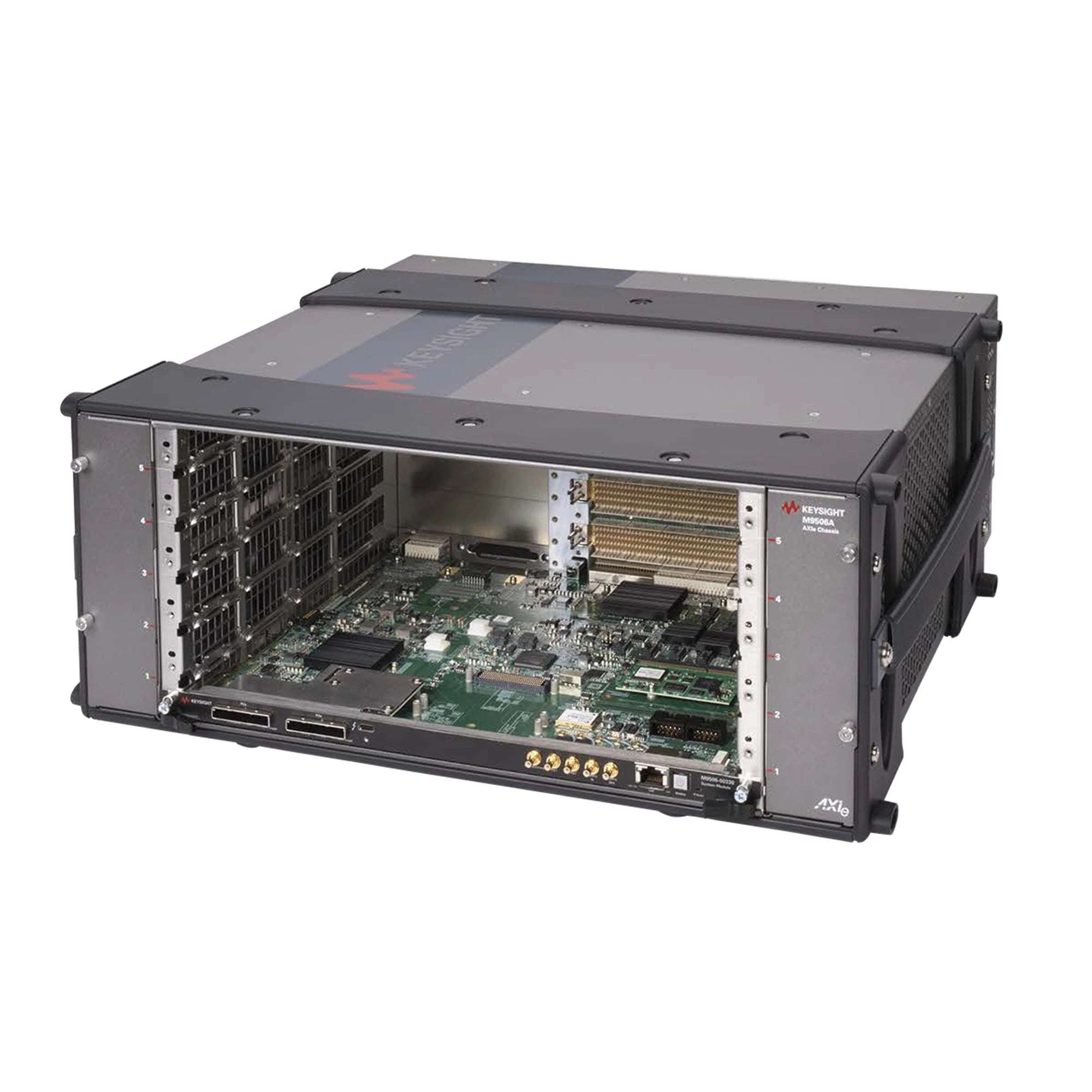 Keysight M9506A AXIe High-Performance 5-Slot Chassis 300W Per Slot, and GPS Option