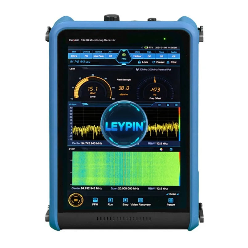 Ceyear 3943B-S Handheld Monitoring Receiver 9kHz-8GHz Frequency Range 20MHz Analysis Bandwidth Measuring Instruments   ytdi
