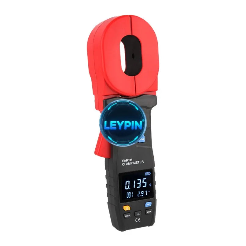 UNI-T UT273+ Clamp Earth Resistance Tester 600 20A Large Black 32mm Screen Data Storage for 500 Sets   lexso