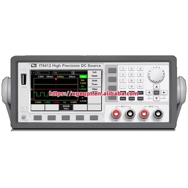 ITECH IT6400 Power Supply 150W Bipolar USB/LAN 1nA/1mV/100nA DC Electronic Measuring Instrument 2CH Battery Simulator   ytdi