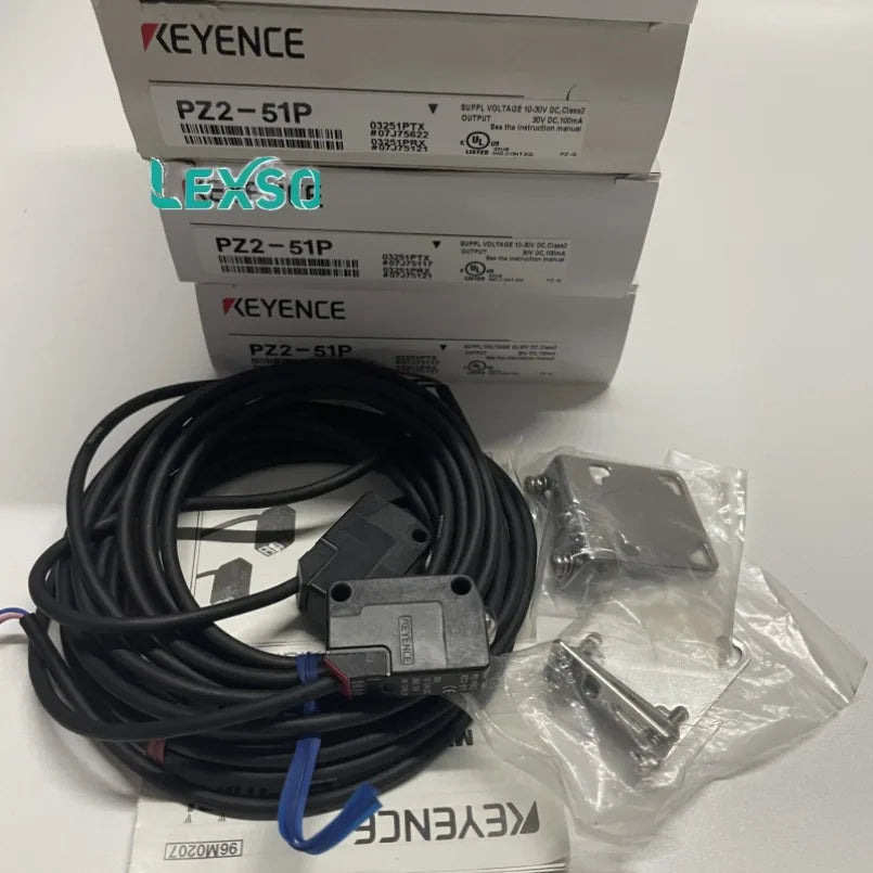 KEYENCE Photoelectric Sensors PZ2-42P Square Reflective Cable Type with One Year Warranty lexso