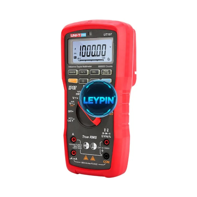 China UNI-T UT197 Industrial Digital  True RMS IP67 1000A AC/DC for Petrochemical Engineering  lexso