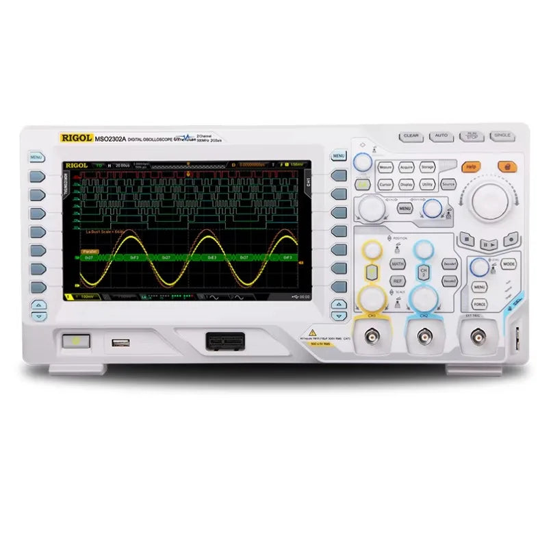 RIGOL MSO2102A Oscilloscope 2CH 100MHz Digital Oscilloscope 2GSa/s with DIGITAL CHANNELSlexso
