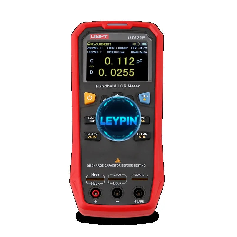 UNI-T HAND High Precision LCR Meter UT622A 10kHz UT622C UT622E 100kHz Longstanding Accurate and Convenient Measurement     lexso
