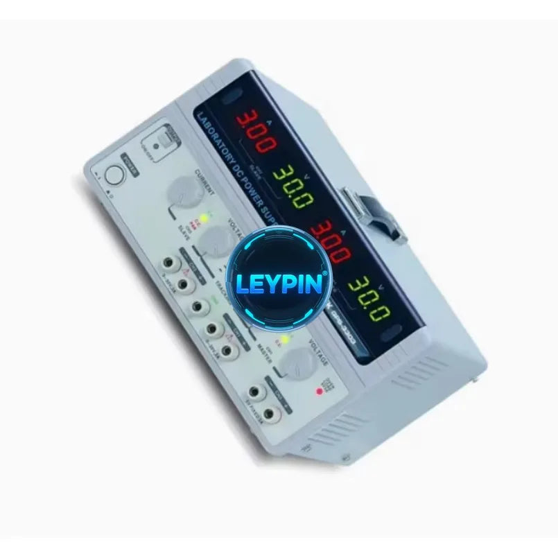GW Instek GPS-3303C Triple Output Linear DC Power Supply 195W 0-30V/3A X2 5V/3A Fixed Output for Measurement     lexso