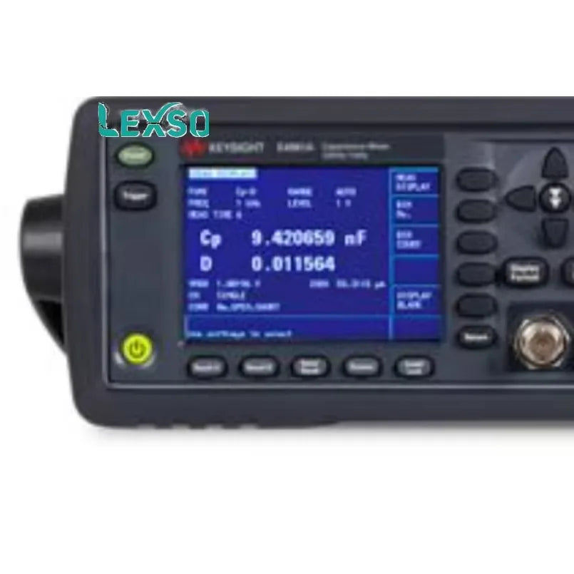 Keysight E4981A Capacitance Meter High Speed Measurement:2.3Ms (1MHz), 3.0Ms (1KHz), 11.0Ms (120Hz) 256 CH Correction lexso