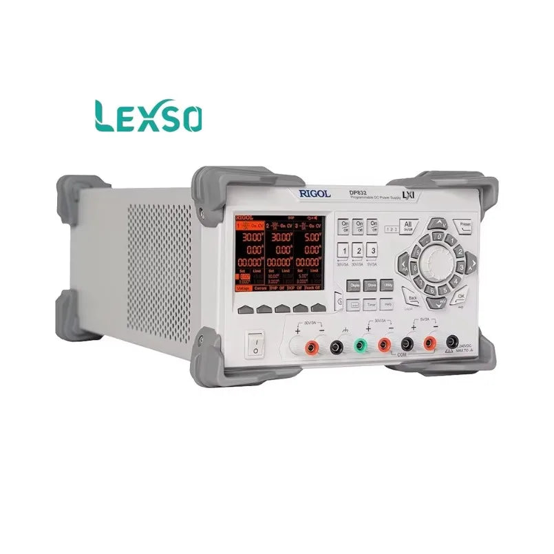 Rigol DP832 3 Channels Triple Output Programmable Linear DC Power Supply (30V/3A, 195W) lexso