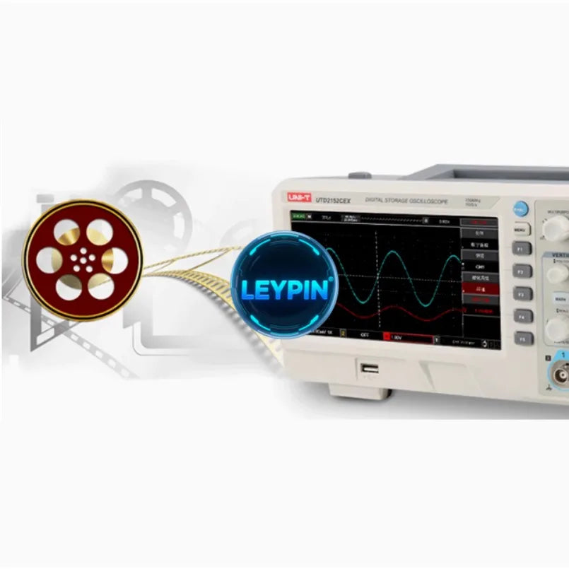 UNI-T UTD2102CEX+ (2 Channels / 100 MHz) UTD2052CEX+ 50MHz UTD2202CEX+ 200 MHz 1GSa/s 64kpts 5000 Wfms/s 6   lexso