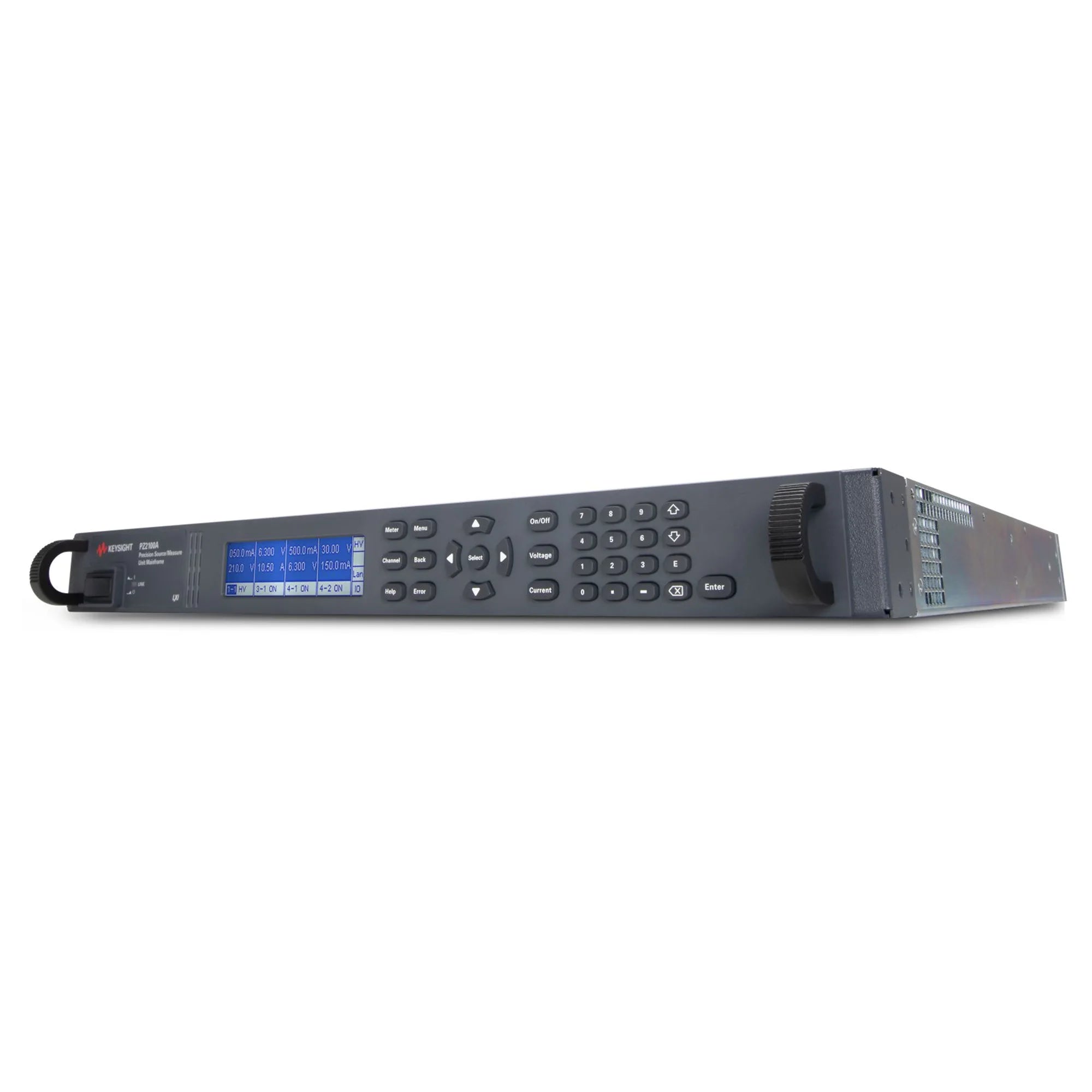 Keysight PZ2100A High-Density Precision SMU Mainframe (4-Slot, 1U)