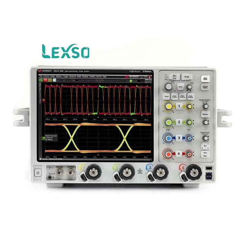 Keysight DSAV164A Infiniium V-Series Digital Oscilloscope 16 GHz 4 Analog Channels Portable lexso