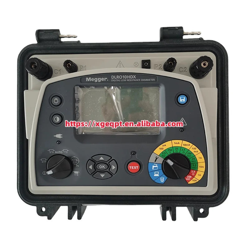 New Megger DLRO10HD / DLRO10HDX Digital Low Resistance Ohmmeters Low Resistance Measurements   ytdi