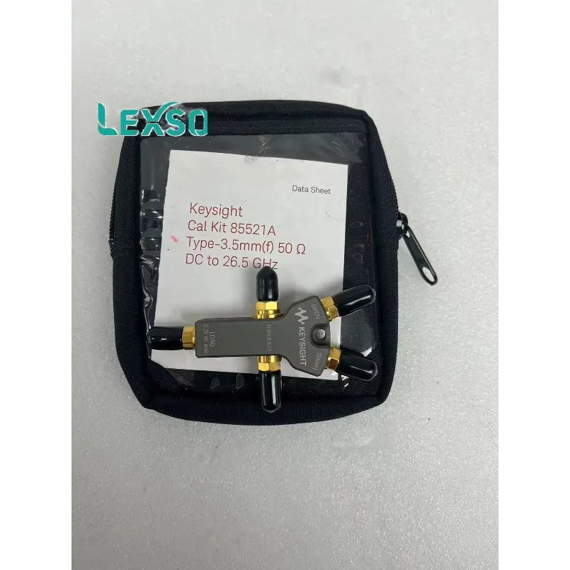 1PC Used Keysight 85521A Cal Kit, 4-in-1 OSLT, DC to 26.5 GHz, 3.5 Mm(f)     lexso