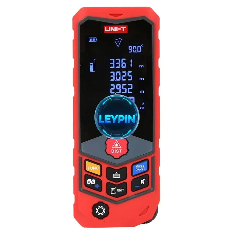 UNIT 100m Mini Digital Handheld Laser Distance Meter Rangefinder Diastimeter Area Volume Pythagorean Range Finder Tape  lexso