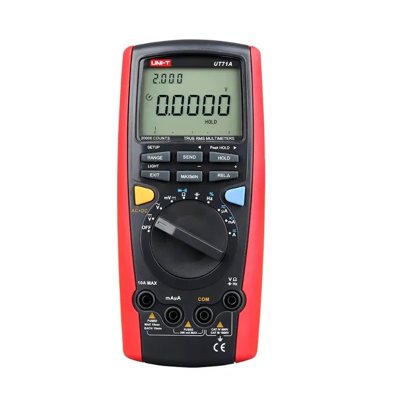 UNI-T UT71A 19999 Digital Display Multimeter DC Resistance Test Automatic Range Oscilloscope Tester Capacitance Meter Accurate lexso