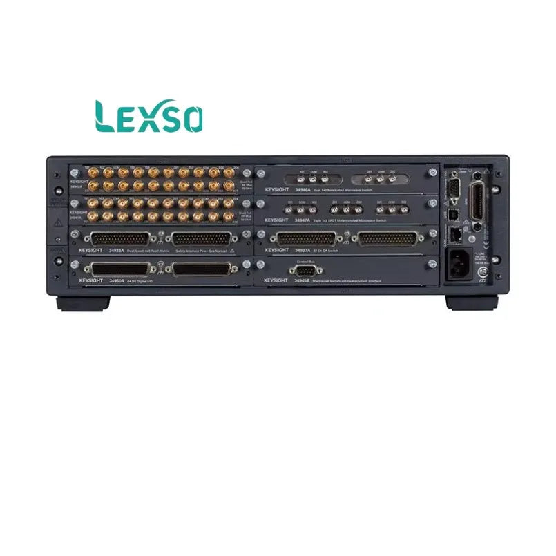 Keysight 34980A High Precision 8 Slot Electronic Data Acquisition System 8 Host/Module Electronic Measuring Instrument lexso