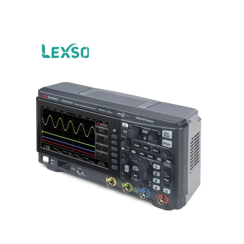 Keysight DSOX1204A Digital Oscilloscope with German Technology Four Channels 8 Bit Resolution 2 Gsa/s Sample Rate lexso