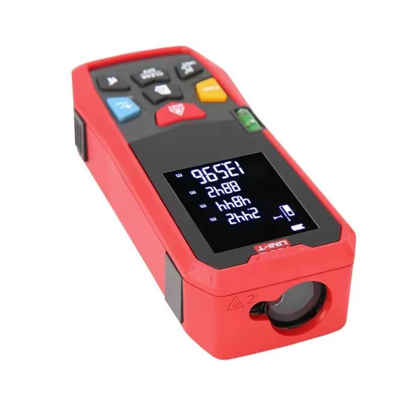 UNI-T LM50A Laser Rangefinder Digital Laser Distance Meter Battery-powered Laser Range Finder Tape Distance Measurer lexso