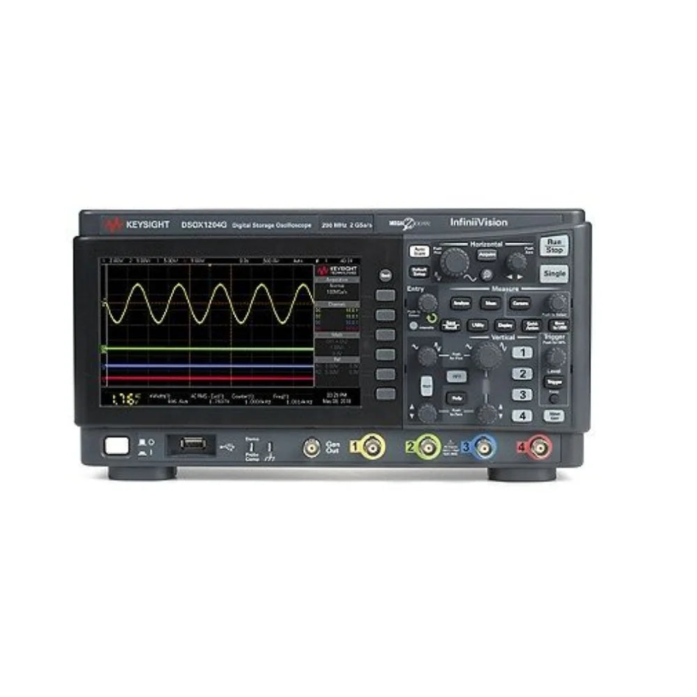 osciloscopio Keysight Technologies DSOX1204G+DSOX1200A-100 InfiniiVision 1000 X Series 100MHz Bench Oscilloscope with 4 Analogue Channels   ytdi