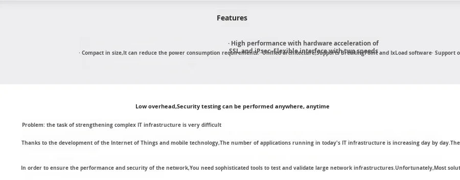 Keysight PerfectStorm ONE Network Security Tester 1GE/10GE for Communication & Networking   ytdi
